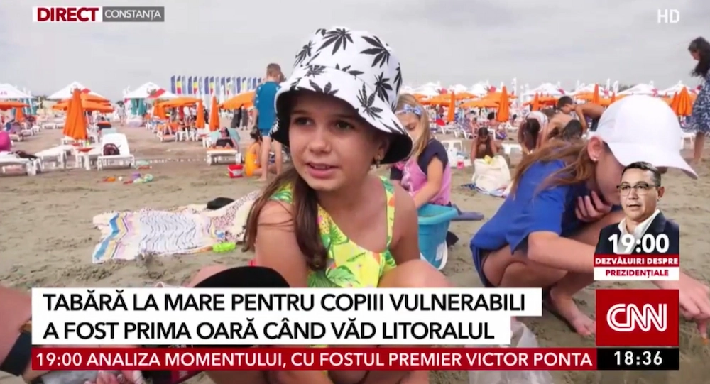 Copiii au văzut pentru prima dată litoralul | Tabără la mare, 28 august - 1 septembrie 2024